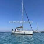 oceanis41-anchored - Sailorsbreeze Yacht Owners and Management oceanis 41 - sailorsbreeze - corfu yacht charter